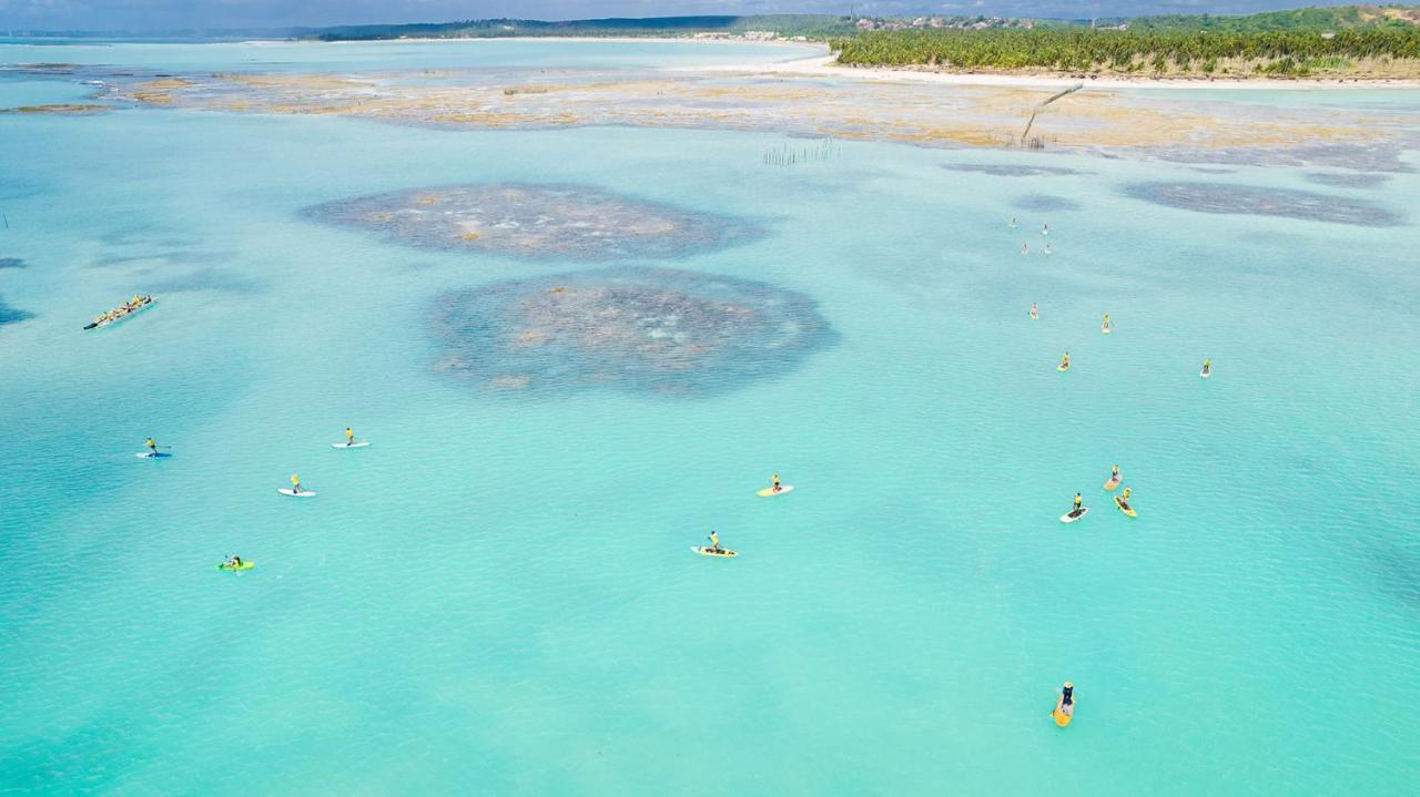 Ipioca Beach Resort Maceio Exterior foto Aerial view of the bay