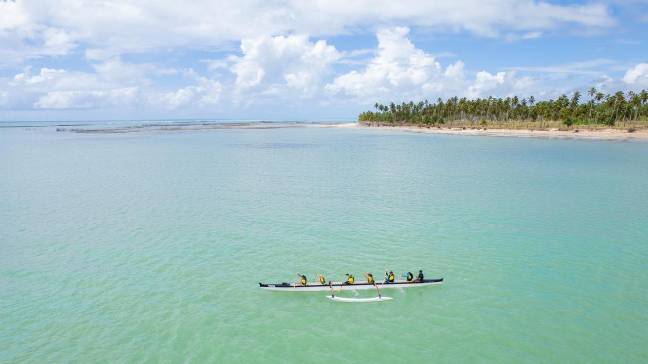 Ipioca Beach Resort Maceio Exterior foto Canoe in the lagoon