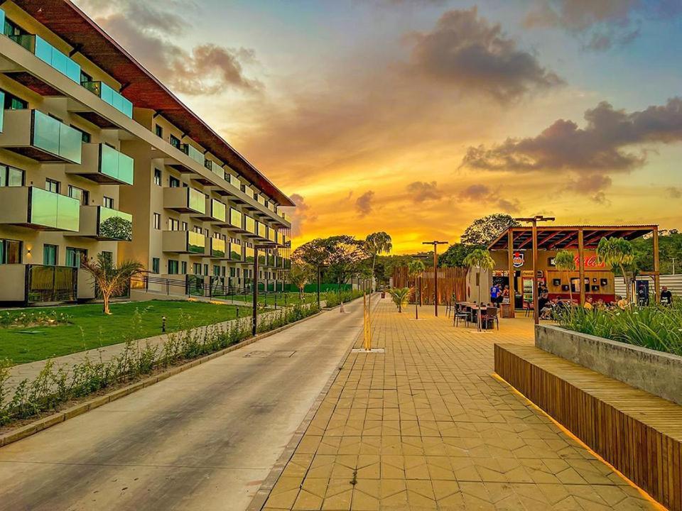 Ipioca Beach Resort Maceio Exterior foto Sunset at the resort